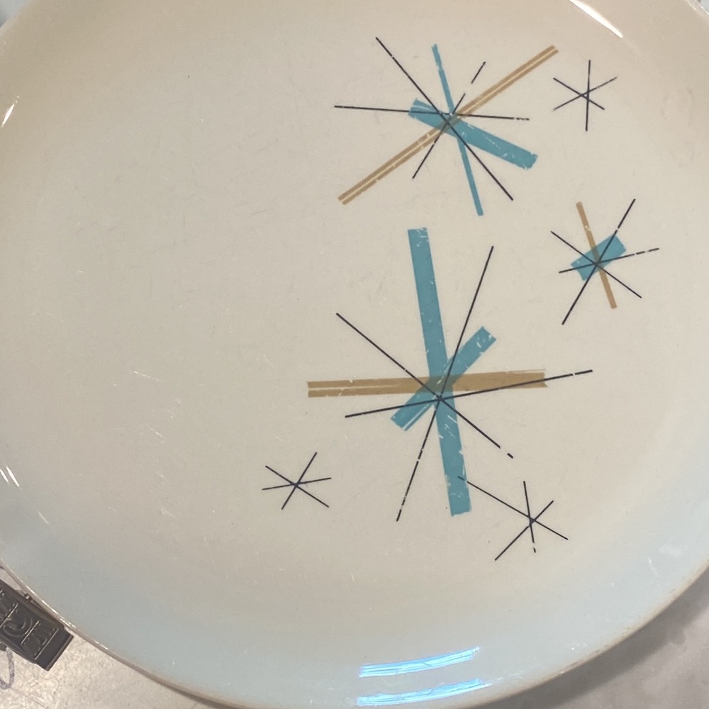 VINTAGE Salem North Star dinner plate oven proof 9” NO chips or cracks